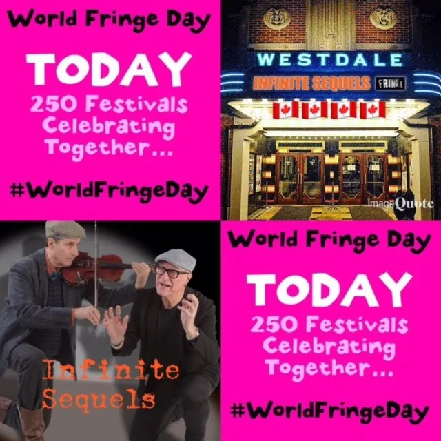 Infinite Sequels at the Fringe — poster